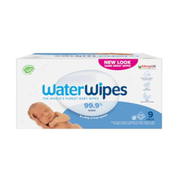 Waterwipes lingettes bébé 100% naturelles lot de 4x60 lingettes
