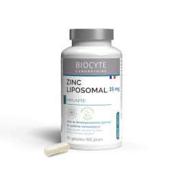 Longevity Zn Zinc Liposomal - 60 gélules