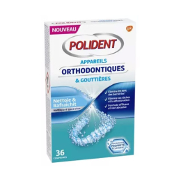 Nettoyant Appareils Orthodontiques et Gouttières - 36 comprimés