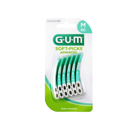 GUM Soft-Picks Advanced 650 Bâtonnets interdentaires Taille M - 60 bâtonnets