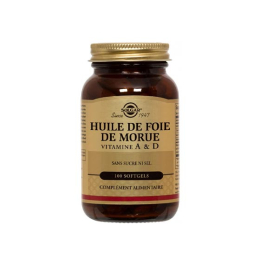 Solgar Huile de foie de morue - 100 softgels