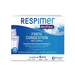 Netiflow Forte congestion Irrigation nasale - 16 sachets