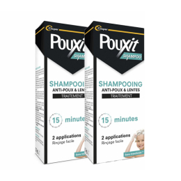 Pouxit Shampoing 2 en 1 Anti-Poux et Lentes - 2x200ml