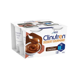 Clinutren Dessert Gourmand goût chocolat - 4 x 200g