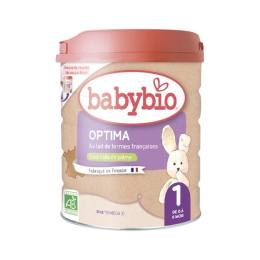 BabyBio Optima 1 Lait 1er âge BIO - 800g