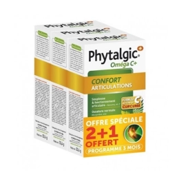 Phytalgic Oméga C+ Confort Articulaire - 3x60 capsules