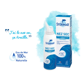 Spray nasal eau de mer - Nez sec - 50ml