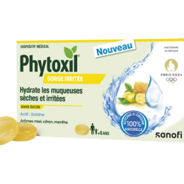 Phytoxil Gorge Irritée Miel Citron - 16 pastilles