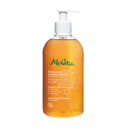 Melvita Shampooing Lavages Fréquents Pamplemousse & Miel BIO - 500ml