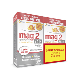 Mag 2 24H - 2 x 60 comprimés