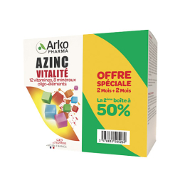 Azinc Vitalité - 120 gélules