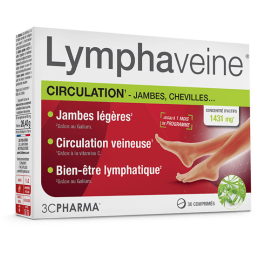 Lymphaveine circulation veineuse - 2x60 gélules