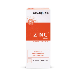 Granions Zinc 15 mg - 60 gélules