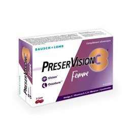 Bausch & Lomb PreserVision3 Femme - 60 capsules