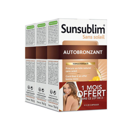 Nutreov Sunsublim Autobronzant  Sans soleil - 3x28 capsules