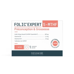 Folic'Expert 5-MTHF Préconception & Grossesse - 30 comprimés