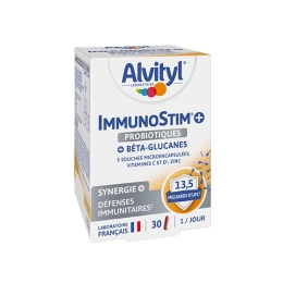 Immunostim+ Probiotiques défenses immunitaires - 30 gélules