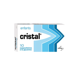 Cristal Suppositoire enfant - 10 suppositoires