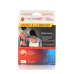 Therm Hot Patchs chauffants multi-zones - 4 patchs