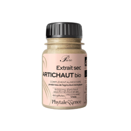 Extrait sec d'Artichaut BIO - 60 gélules