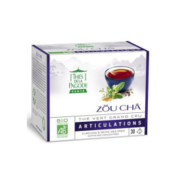 Thés de la Pagode thé vert Zou Cha BIO - 30 sachets