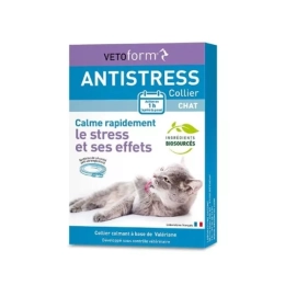 Antistress Collier Calmant Anti-Stress Chat - 1 Collier 35 cm