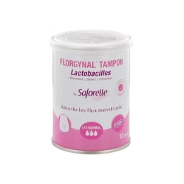 Lactobacilles Tampon Normal - 12 tampons