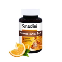 Sunsublim Gummies solaire 2en1 - 60 gommes