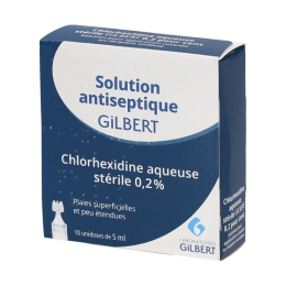 Chlorhexidine Aqueuse 0,2% - 10 unidoses