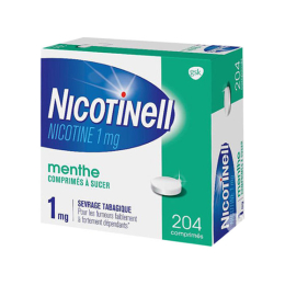 Nicotinell 1mg Menthe - 204 comprimés à sucer