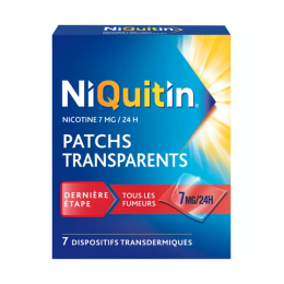 Patchs nicotine 7mg/24h