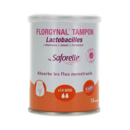 Florgynal Tampon Sans Applicateur Mini - 14 tampons