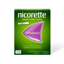 Nicorette Inhaleur 10mg - 6 cartouches + 1 dispositif