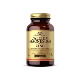 Solgar Calcium Magnésium Zinc - 100 comprimés