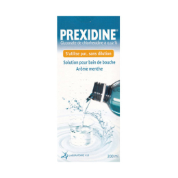 Prexidine 0,12% Solution pour bain de bouche - 300ml