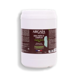 Argaïa Pâte prête à l’emploi Argile Verte d’origine naturelle - 1 kg