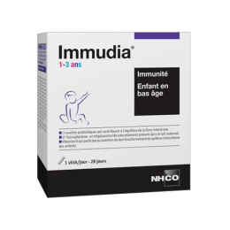 NHCO Immudia Immunité 1-3 ans - 28 sticks