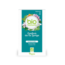 Infusion BIO Confort de la Gorge - 20 Sachets