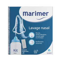 Marimer Kit de lavage nasal - 30 sachets de solution saline