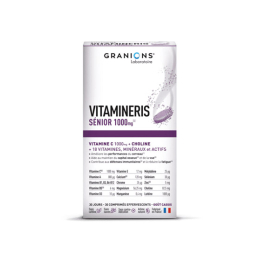 Granions Vitamineris Senior 1000mg - 30 comprimés effervescents