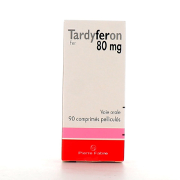 Tardyferon 80mg - 90 comprimés pelliculés