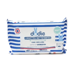 Lingettes nettoyantes dermo-apaisantes - 60 lingettes