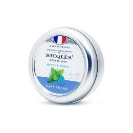 Ricqlès Pastilles à la Menthe Forte Sans Sucre - 45 g