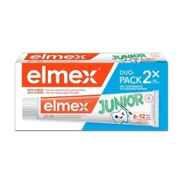 Elmex Duo Dentifrices 6 à 12 ans - 2x75ml