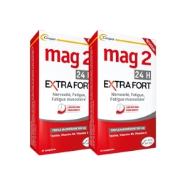 Mag2 24H Extra Fort - 2x45 comprimés