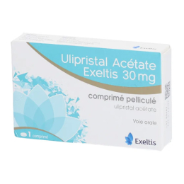 Ulipristal Acétate Exeltis 30mg - 1 comprimé pelliculé