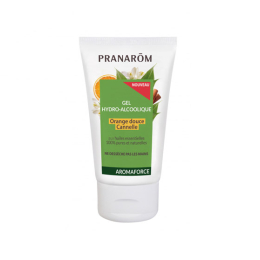 Pranarôm Aromaforce Gel hydro-alcoolique Orange douce-Cannelle - 50 ml