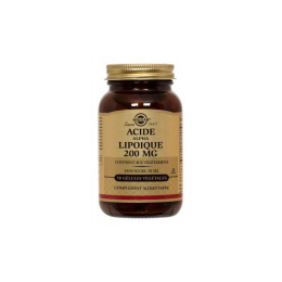 Solgar Acide Alpha Lipoïque 200mg - 50 Gélules