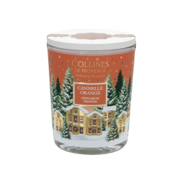 Bougie Parfumée de Noël Cannelle Orange - 180g