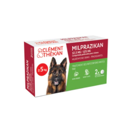 Clément Thékan Milprazikan Chien 5kg  - 2 comprimés